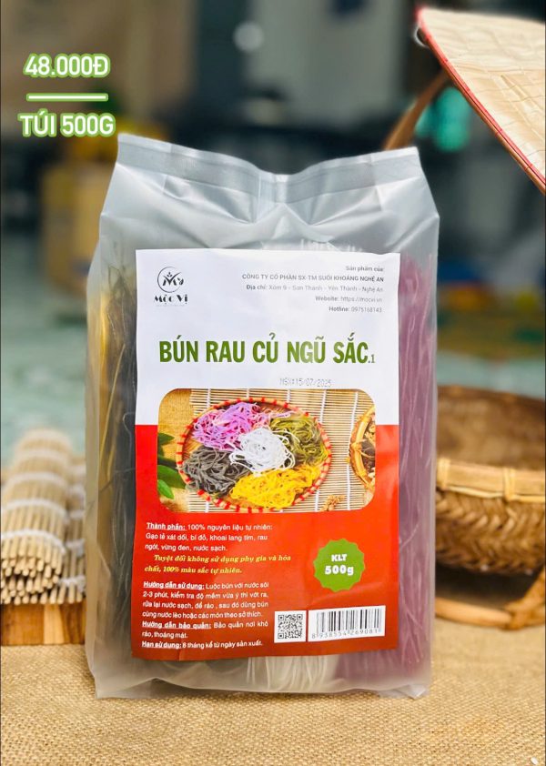 Bún Ngũ Sắc Mộc Vị (500g)