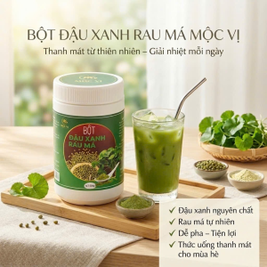 BỘT ĐẬU XANH RAU MÁ MỘC VỊ
