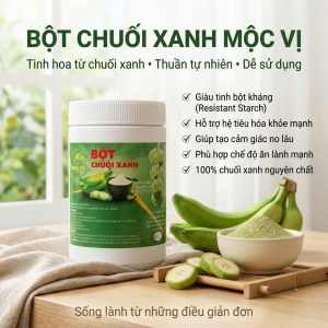 BỘT CHUỐI XANH MỘC VỊ