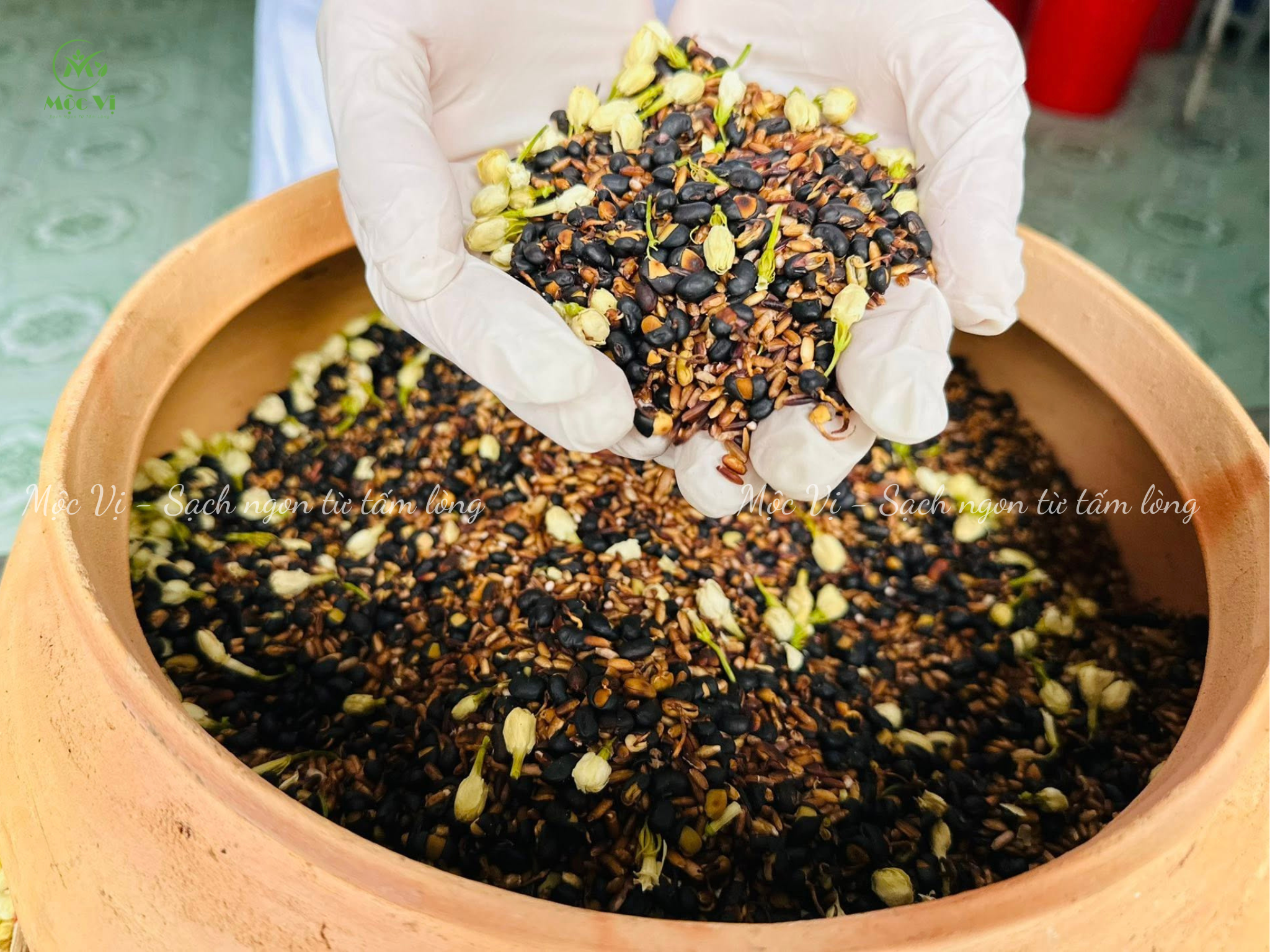 TRÀ MẦM ĐẬU ĐEN GẠO LỨT MỘC VỊ - Ảnh 4